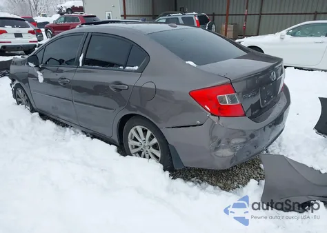 2012 Honda Civic Ex-L from USA, damaged, VIN 19XFB2F90CE012957